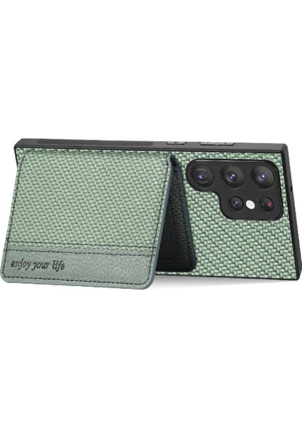 Samsung Galaxy S25 Ultra Rfıd Engelleme Manyetik Kart Tutucu Standı Için Kılıf (Yurt Dışından) fiyatları