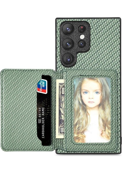 Samsung Galaxy S25 Ultra Rfıd Engelleme Manyetik Kart Tutucu Standı Için Kılıf (Yurt Dışından) modelleri
