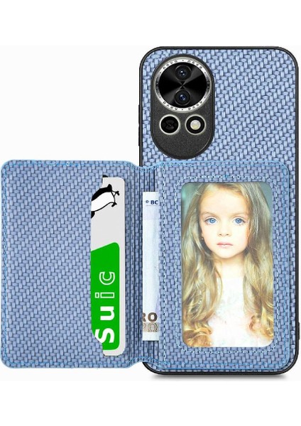 Huawei Nova 12 Komple Kamera Güvenlik Standı Fonksiyonu Rfıd Kartı Için Kılıf (Yurt Dışından)