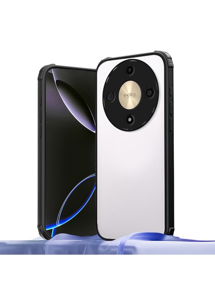 Honor Magic8 Lite 5g Kılıf Güçlendirilmiş Köşe Darbeye Dayanıklı Tpu + Akrilik Telefon Kılıfı (Yurt Dışından)
