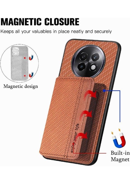 Realme 13 Plus 5g Stand Fonksiyonu Rfıd Engelleme Manyetik Kart Için Kılıf (Yurt Dışından) fiyatları