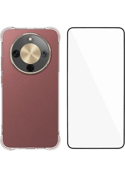 Honor Magic8 Lite 5g Kılıf Tpu Telefon Kılıfı ve Temperli Cam Filmi (Yurt Dışından)