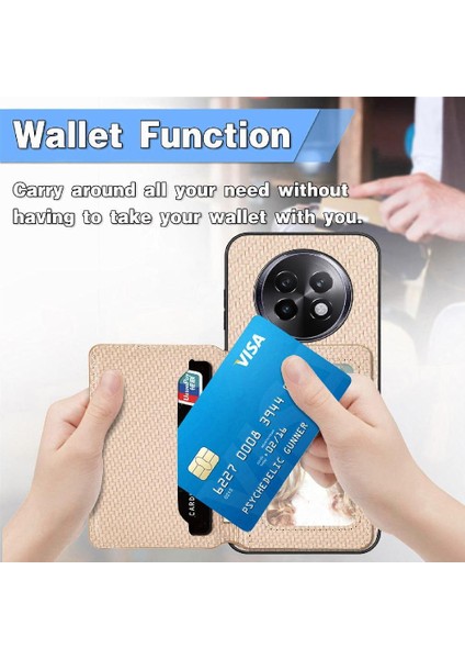 Realme 13 Plus 5g Stand Fonksiyonu Rfıd Engelleme Manyetik Kart Için Kılıf (Yurt Dışından) fiyatları