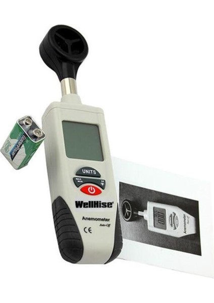 Dijital Anemometre Rüzgar Hızı Ölçer, Hassas ve Kolay Kullanım