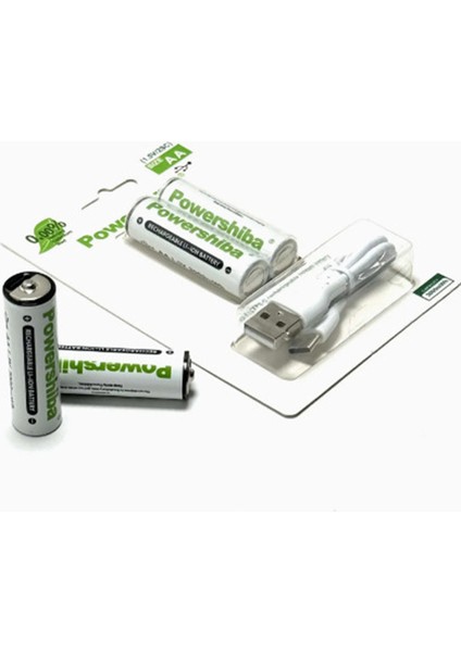 Şarj Edilebilir Pil Type-C Şarjlı Li-Ion Lityum Kalem Pil 2800MAH/1.5V/AA Şarjlı Pil modelleri