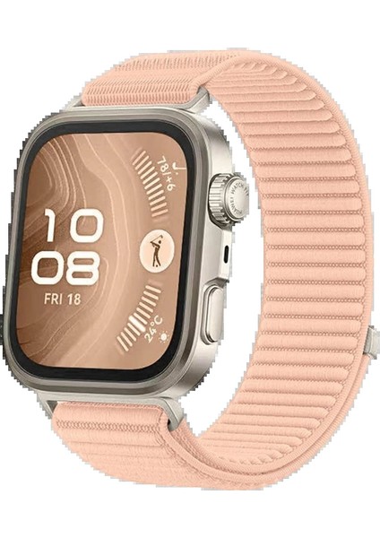 CPT83 Huawei Fit 4 Braid Kordon - Pudra