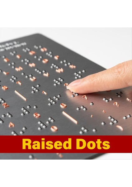 Braille Alfabe Kurulu, Yükseltilmiş Noktalar, Numaralar ve Noktalama Noktalaması Braille Yeni Başlayanlar Için Öğrenme, Eğitim Hediyeleri (Yurt Dışından) modelleri