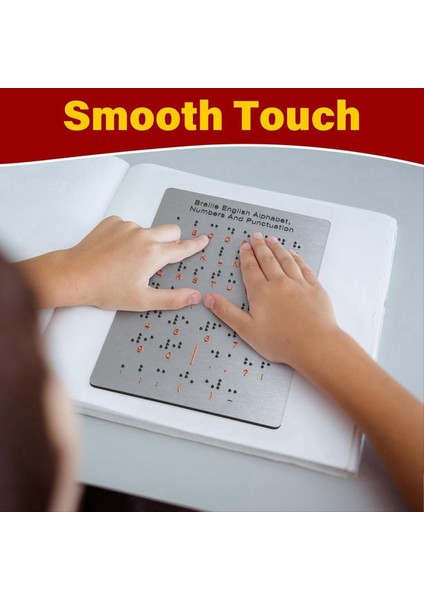 Braille Alfabe Kurulu, Yükseltilmiş Noktalar, Numaralar ve Noktalama Noktalaması Braille Yeni Başlayanlar Için Öğrenme, Eğitim Hediyeleri (Yurt Dışından) fırsatları