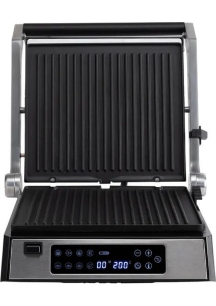 2200W Döküm Izgara ve Dijital Tost Makinesi, 180° Açılabilir, Pratik Kullanım fiyatları