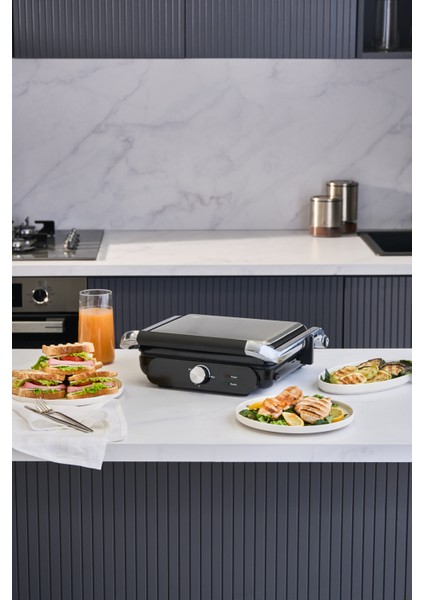 Çıkarılabilir Plakalı Tost ve Izgara Makinesi, Pratik ve Kullanışlı Tasarım