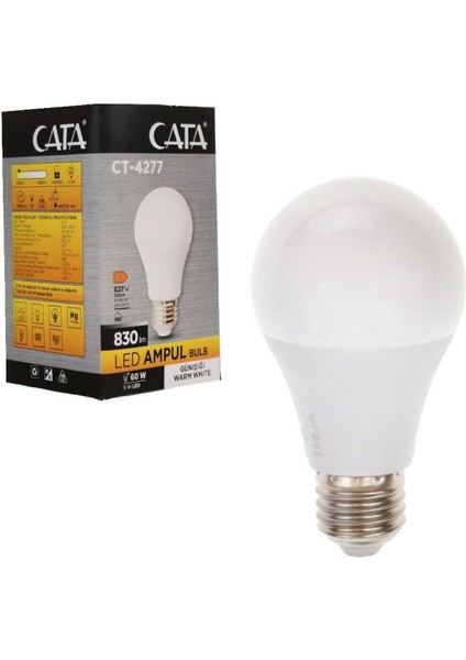 CT-4277 9W LED Ampul / Günışığı fiyatları