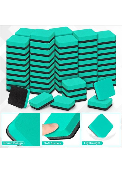 192 Paket Kuru Silme Silgi Mini Manyetik Kuru Silme Silgi Toplu Beyaz Tahta Kuru Silgi Kara Tahta Temizleyiciler (Yurt Dışından) indirimleri