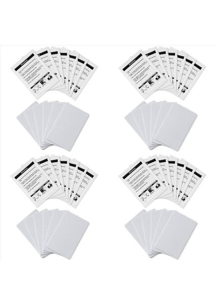 CR80 Temizleme Kartları Çift Taraflı Kart Okuyucu Temizleyici Pos Manyetik Terminal Temizleme Kartları CK-CR80 Kart Çipi Temizleyici (40 Adet) (Yurt Dışından)