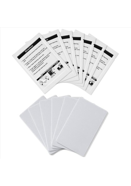 CR80 Temizleme Kartları Çift Taraflı Kart Okuyucu Temizleyici Pos Manyetik Terminal Temizleme Kartları CK-CR80 Kart Çipi Temizleyici (40 Adet) (Yurt Dışından) fiyatları