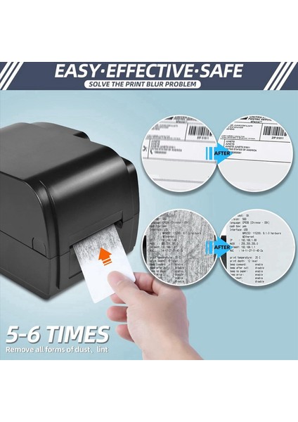 CR80 Temizleme Kartları Çift Taraflı Kart Okuyucu Temizleyici Pos Manyetik Terminal Temizleme Kartları CK-CR80 Kart Çipi Temizleyici (40 Adet) (Yurt Dışından) fırsatları