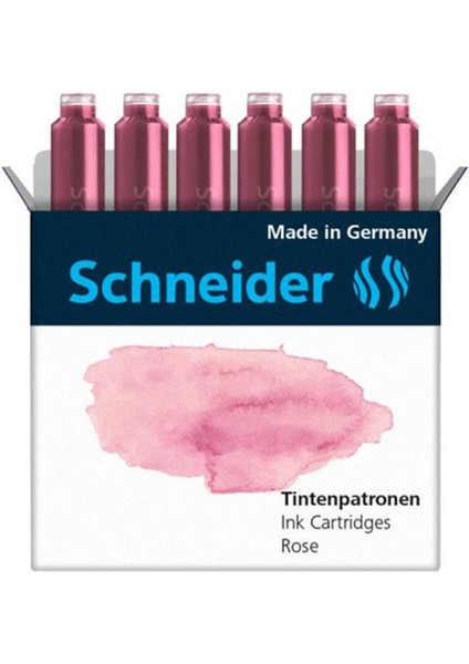 Tintenpatronen 6'lı Gül Dolma Kalem Kartuşu 166129