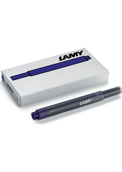 T10 Dolma Kalem Kartuşu Mavi - Siyah