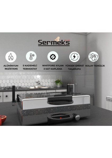 Çok Fonksiyonlu Izgara Tavası, Lezzetli Yemekler Için Mükemmel Seçim fiyatları