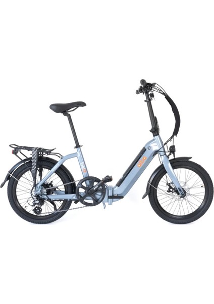 Fold x Nfc 48V 9,6AH Katlanır Elektirkli Bisiklet Antrasit Gri