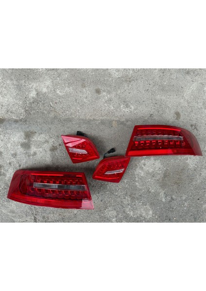 Audi A6 Stop Lambası Set 2009-2011 Ledli Tip