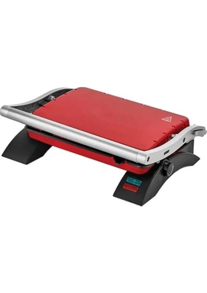 Kırmızı Tost Makinesi, Pratik ve Şık Tasarım, Hızlı ve Eşit Pişirme