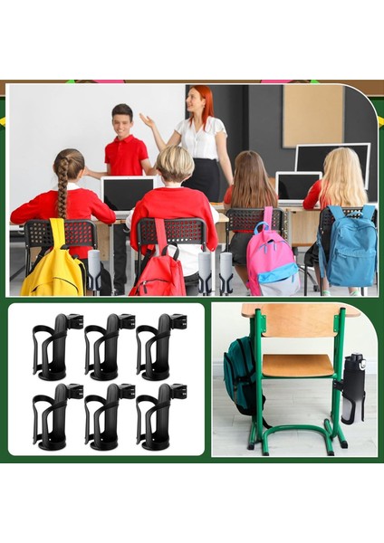 12 Pcs Sınıf Masa Bardağı Için Su Şişesi Tutucu Okula Geri Hediye 360 ​​° Dönen Su Şişesi Tutucu (Yurt Dışından) indirimleri