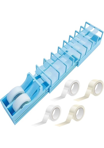 Hediye Paketleme ve El Sanatları Için Bıçak Gerektirmeden 18 Bant Hazırlayabilen Masaüstü Bant Dispenseri Standart (Yurt Dışından)