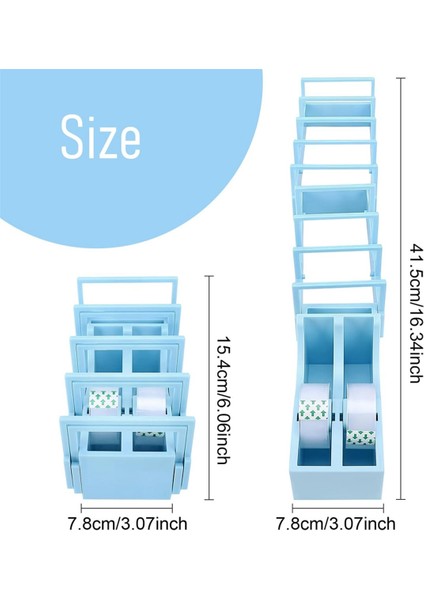 Hediye Paketleme ve El Sanatları Için Bıçak Gerektirmeden 18 Bant Hazırlayabilen Masaüstü Bant Dispenseri Standart (Yurt Dışından) fiyatları