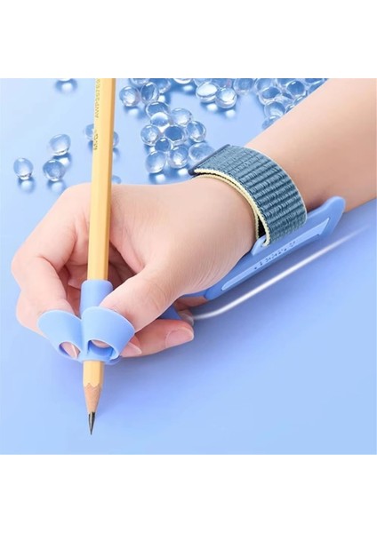 Çocuklar Için Anti-Grip Bilek Düzeltici Kalem Tutucu Başlangıç Seviyesi Dostu Yazmak Için Mükemmel Çizim Uygulaması Mavi (Yurt Dışından) fırsatları