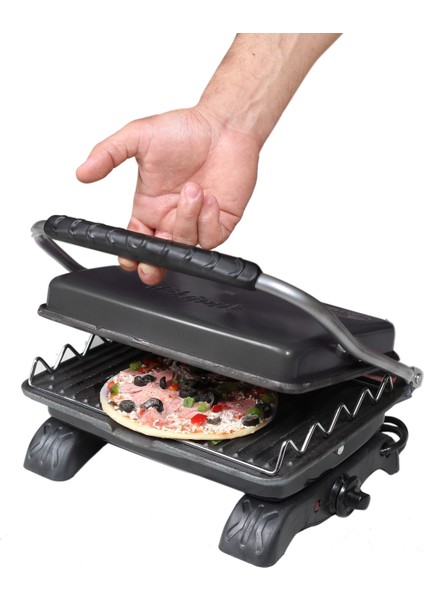 Organik Demir Döküm Izgara ve Tost Makinesi, Siyah, Izgara Aparatlı, Fırçalı fiyatları