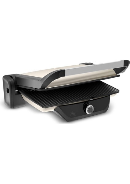 6 Dilim Kapasiteli Mat Yüzeyli Izgara ve Tost Makinesi