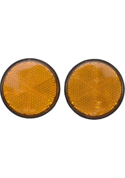 Motosikletler, Atv'ler, Motosikletler ve Arazi Motosikletleri Için Evrensel 2 x 2 Inç Yuvarlak Turuncu Reflektörler (Yurt Dışından) fiyatları