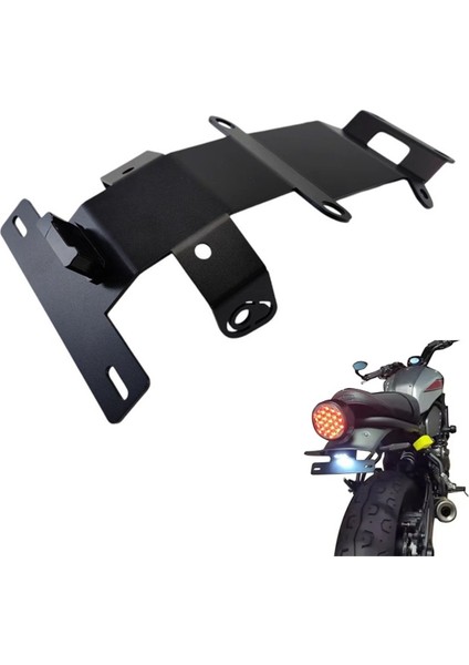 Yamaha XSR700 Xsr 700 2015-2020 Motosiklet Arka Düzenleyici Çamurluk Eliminatörü Plaka Tutucu Braketi LED Işıklı (Yurt Dışından) modelleri