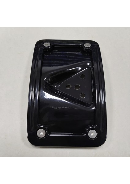 Harley Fat Bob Super Glide Dyna Için Siyah Kavisli Yatay Plaka Braketi (Yurt Dışından) indirimleri