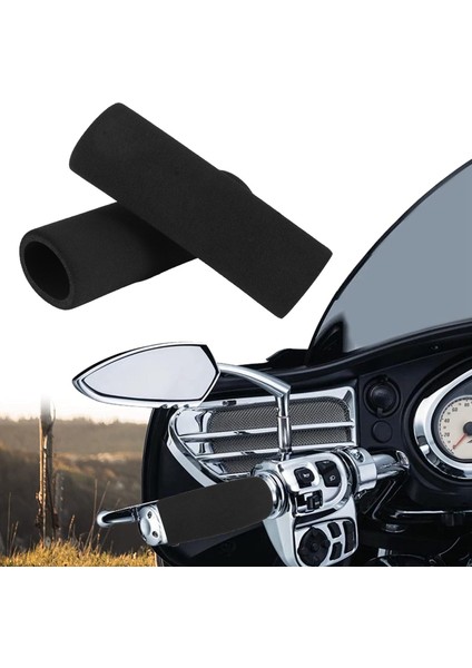 Motosiklet Motosiklet Slip-On Köpük Titreşim Önleyici Konforlu Gidon Tutacağı Kılıfı (Yurt Dışından) modelleri