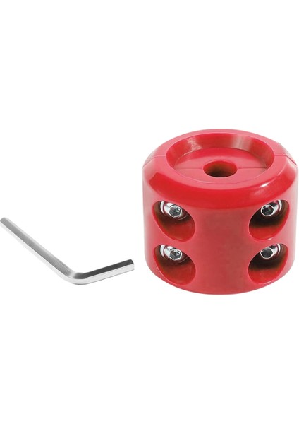 Kauçuk Vinç Durdurucu, Vinç Kablosu Koruyucu Kanca Durdurucu Hattı Altıgen Anahtarlı Kauçuk Durdurucu, Araba Aksesuarları Vinç Halatı (Yurt Dışından)