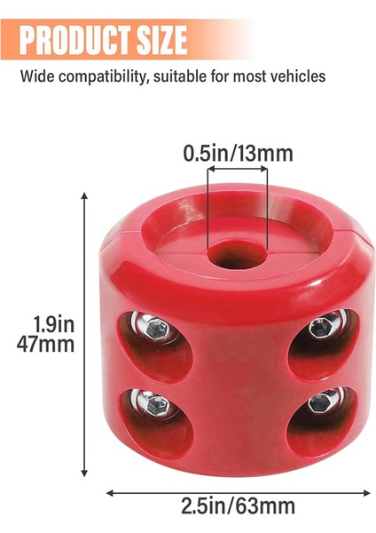 Kauçuk Vinç Durdurucu, Vinç Kablosu Koruyucu Kanca Durdurucu Hattı Altıgen Anahtarlı Kauçuk Durdurucu, Araba Aksesuarları Vinç Halatı (Yurt Dışından) modelleri