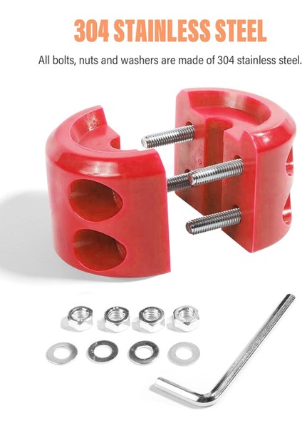 Kauçuk Vinç Durdurucu, Vinç Kablosu Koruyucu Kanca Durdurucu Hattı Altıgen Anahtarlı Kauçuk Durdurucu, Araba Aksesuarları Vinç Halatı (Yurt Dışından) fırsatları