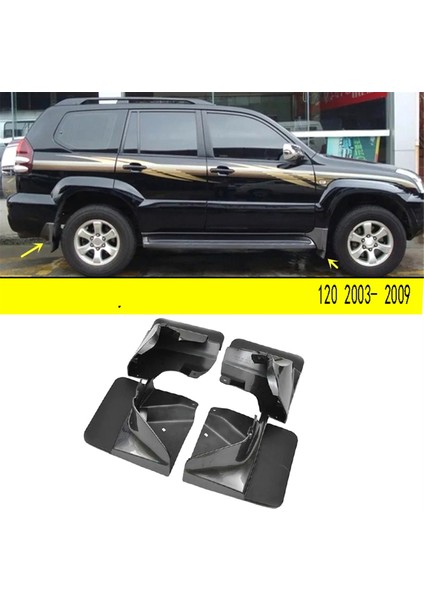 Toyota Land Cruiser Prado FJ120 120 2003-2008 2009 Için Ön Veya Arka Çamurluklar Çamurluklar (Yurt Dışından) modelleri