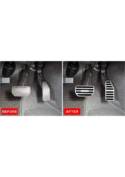 Suzuki Spacia / Spacia Custom MK54S MK94S 2023 2024 Alüminyum Alaşımlı Kaymaz Gaz Pedalı Fren Pedalı Kılıfı Aksesuarları (Yurt Dışından) fiyatları
