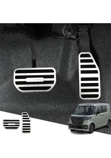 Suzuki Spacia / Spacia Custom MK54S MK94S 2023 2024 Alüminyum Alaşımlı Kaymaz Gaz Pedalı Fren Pedalı Kılıfı Aksesuarları (Yurt Dışından) modelleri