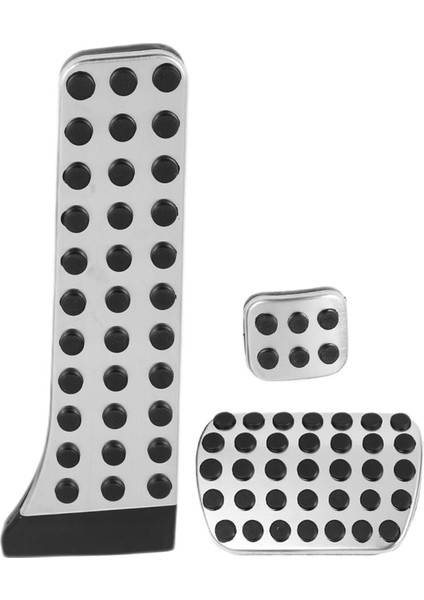 Mercedes Benz Ces Glk Slk Cls Sl-Class W203 W204 W211 W212W210 Amg Için Araba Aksesuarları, Gaz Freni Ayak Dayama Pedi (3 Adet) (Yurt Dışından)