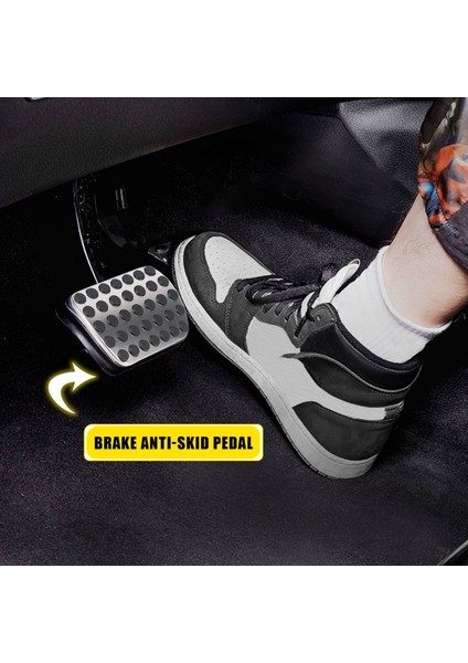 Mercedes Benz Ces Glk Slk Cls Sl-Class W203 W204 W211 W212W210 Amg Için Araba Aksesuarları, Gaz Freni Ayak Dayama Pedi (3 Adet) (Yurt Dışından) fiyatları