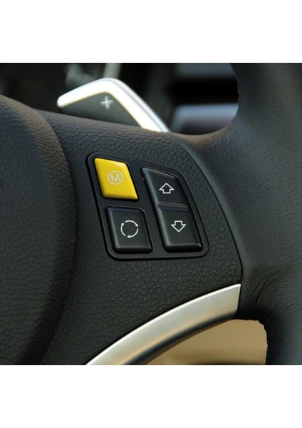 Bmw Için Sarı Direksiyon Simidi M Modu Düğmesi Mod Değiştirme Düğmesi (Yurt Dışından) fiyatları