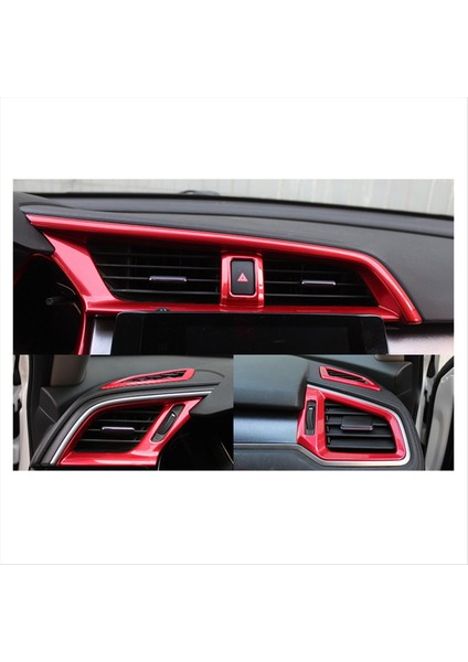 Honda Için Sol El Direksiyonlu Merkezi Kontrol Çıkışı Hava Menfezi Kapağı Kaplaması (Yurt Dışından) fırsatları