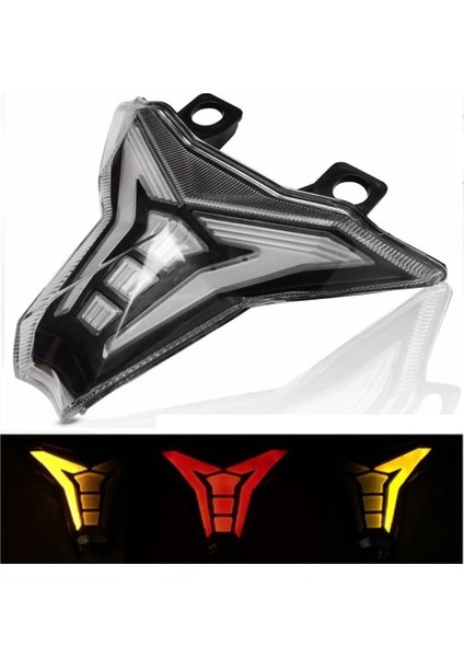 Motosiklet Arka LED Entegre Stop Lambası Fren Lambası Sinyal Lambası (Yurt Dışından) fiyatları