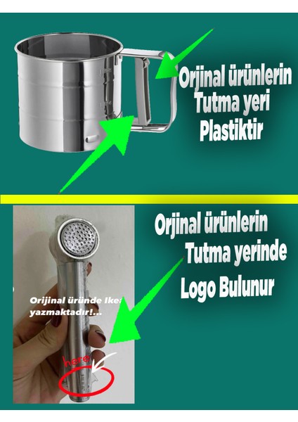 5 Parça Paslanmaz Çelik Mutfak Set; Sarımsak Ezici, Idealisk Rende, 2'Li Çırpıcı, Un Eleği