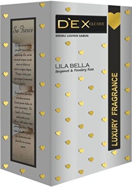 Kremli Losyon Sabun Lila Bella 4X100 gr Bergamot ve Pudralı Gül Kokusuyla Lüks Deneyim fiyatları