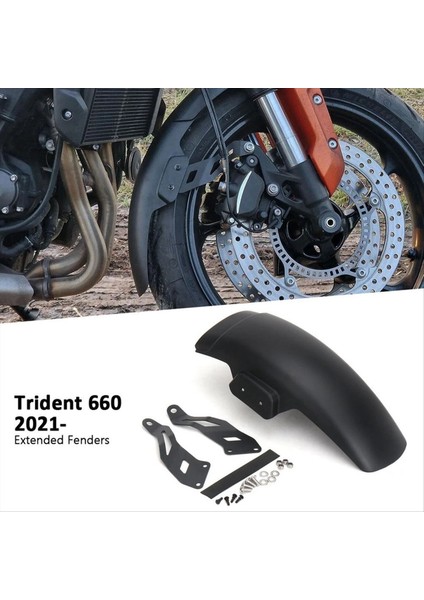 TRIDENT660 2021-2024 Için Ön Çamurluk Uzatma Kiti (Yurt Dışından) modelleri