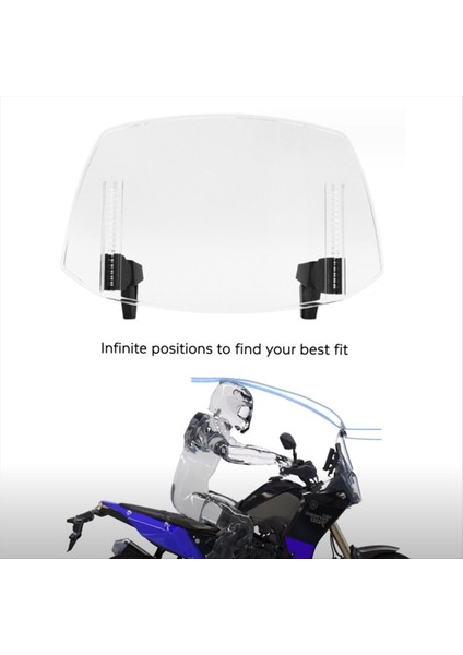 Ayarlanabilir Ön Cam Uzatma - Honda Suzuki Kawasaki Bmw Için (Yurt Dışından) modelleri